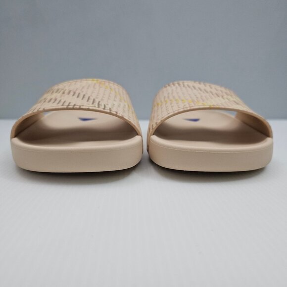 Burberry Dive Check Slide Sandal Womens EU 40 Beige Casual Pool Designer Luxury - Picture 6 of 14